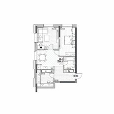 Квартира 66,3 м², 2-комнатная - изображение 2