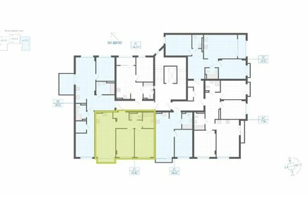 Квартира 59,8 м², 2-комнатная - изображение 2