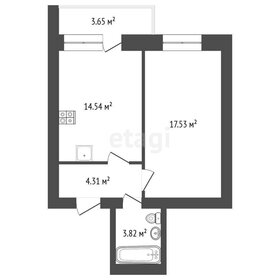 Квартира 43,9 м², 1-комнатная - изображение 1