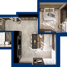 Квартира 48,6 м², 1-комнатная - изображение 2