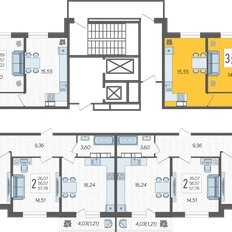 Квартира 68,2 м², 3-комнатная - изображение 2