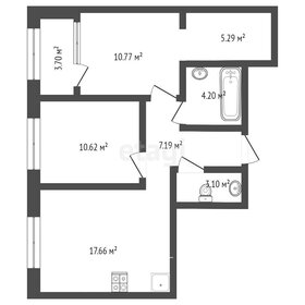 Квартира 62,5 м², 2-комнатная - изображение 1