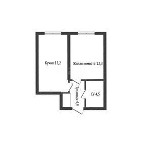 Квартира 36,6 м², 1-комнатная - изображение 1