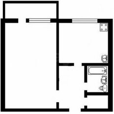 Квартира 30 м², 1-комнатная - изображение 3