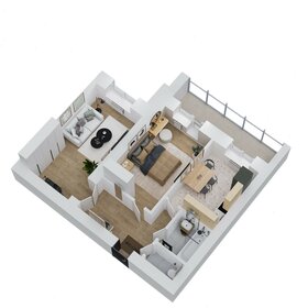 Квартира 55,6 м², 2-комнатная - изображение 3