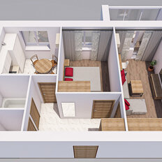 Квартира 47,8 м², 2-комнатная - изображение 3