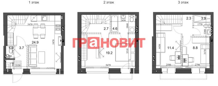 Квартира 83,8 м², 3-комнатная - изображение 1