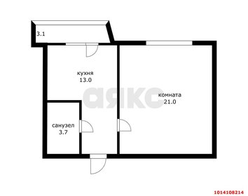 Квартира 39,9 м², 1-комнатная - изображение 5