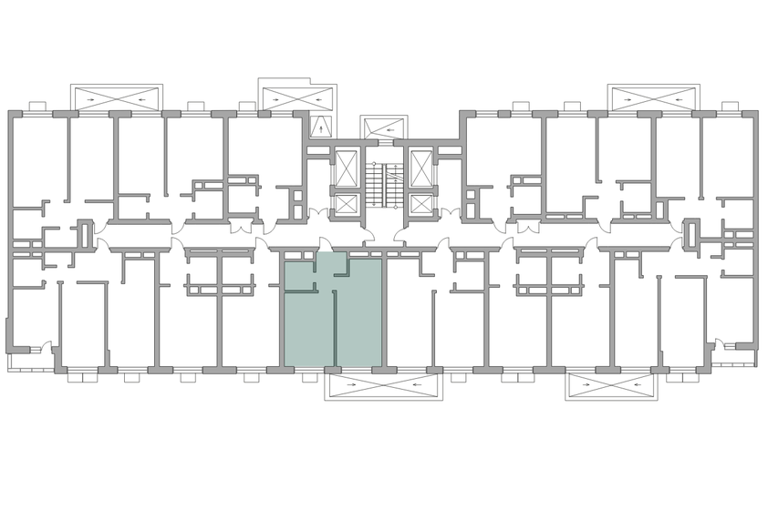 45 м², 2-комнатная квартира 8 350 000 ₽ - изображение 91