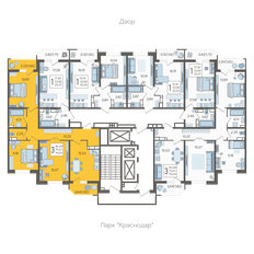Квартира 79,1 м², 3-комнатная - изображение 2