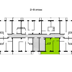Квартира 35,7 м², 1-комнатная - изображение 2