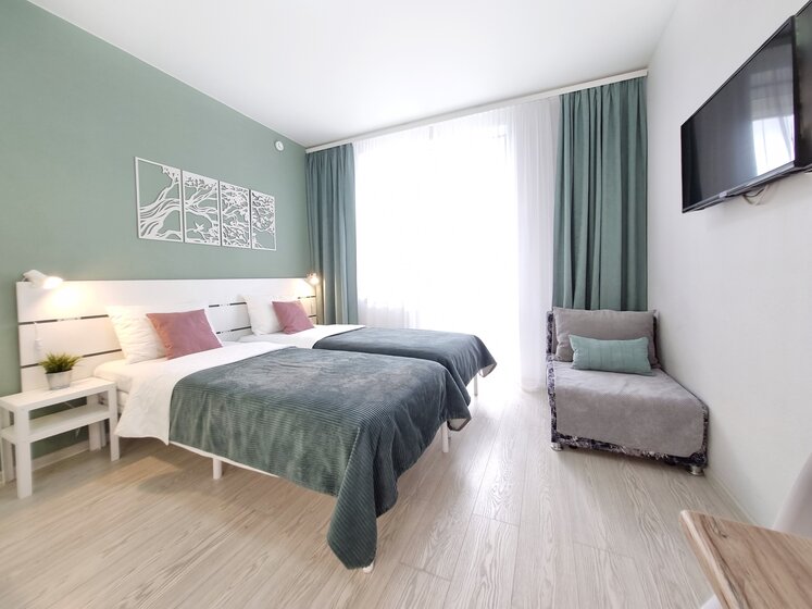 25 м², квартира-студия 2 900 ₽ в сутки - изображение 1