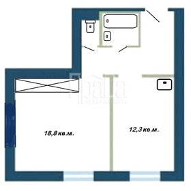 Квартира 42,2 м², 1-комнатная - изображение 1