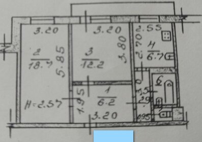 Квартира 51 м², 2-комнатная - изображение 3