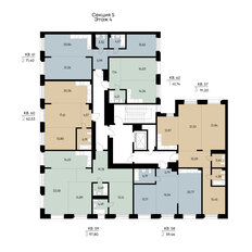 Квартира 59,5 м², 2-комнатная - изображение 3
