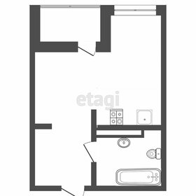 Квартира 27 м², студия - изображение 1