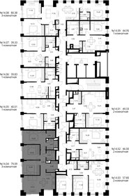 Квартира 79,1 м², 3-комнатная - изображение 2