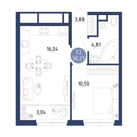Квартира 38,3 м², 1-комнатная - изображение 1