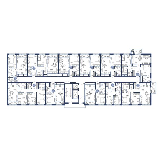 33,7 м², 1-комнатная квартира 3 709 200 ₽ - изображение 12