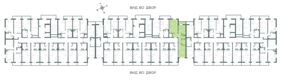 Квартира 49 м², 2-комнатная - изображение 2