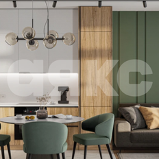 Квартира 55 м², 2-комнатная - изображение 1