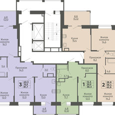 Квартира 81,7 м², 3-комнатная - изображение 2