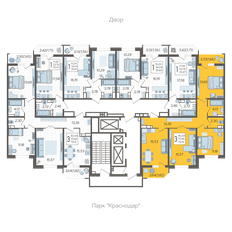 Квартира 79,1 м², 3-комнатная - изображение 2