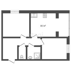 Квартира 65 м², 2-комнатная - изображение 1
