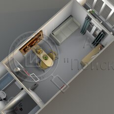 Квартира 26,7 м², студия - изображение 1