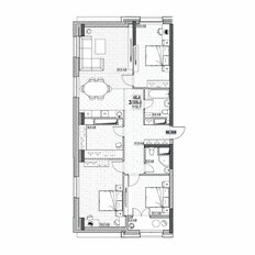 Квартира 112,7 м², 3-комнатная - изображение 2