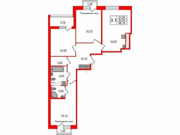 112,3 м², 3-комнатная квартира 19 400 000 ₽ - изображение 101