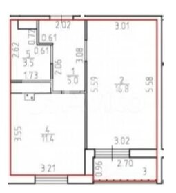 37,2 м², 1-комнатная квартира 4 180 000 ₽ - изображение 18