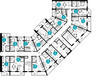 Квартира 35,2 м², 1-комнатные - изображение 2