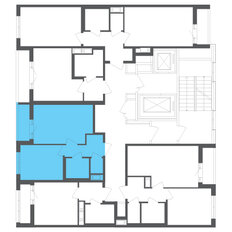 Квартира 33,9 м², 1-комнатная - изображение 2