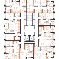 Квартира 66,3 м², 2-комнатная - изображение 2