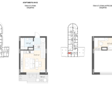 Квартира 54,4 м², студия - изображение 4