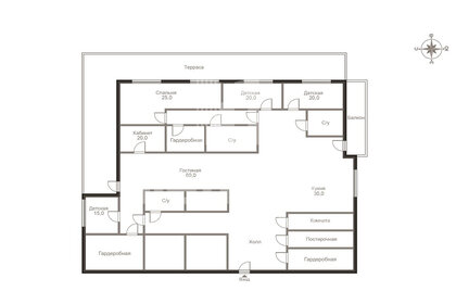 Квартира 344,8 м², 5-комнатные - изображение 1