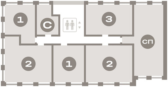 65,4 м², 2-комнатная квартира 15 000 000 ₽ - изображение 62