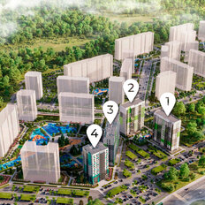 Квартира 64 м², 2-комнатная - изображение 4