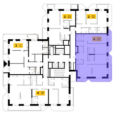 Квартира 133,1 м², 4-комнатная - изображение 2