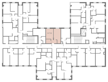 Квартира 34,6 м², 1-комнатные - изображение 2