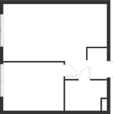 Квартира 38,8 м², 1-комнатная - изображение 4