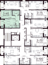 Квартира 39,7 м², 1-комнатная - изображение 2