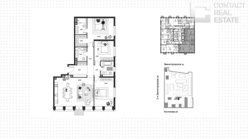 Квартира 133,6 м², 4-комнатная - изображение 2