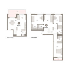 Квартира 143,1 м², 3-комнатная - изображение 2