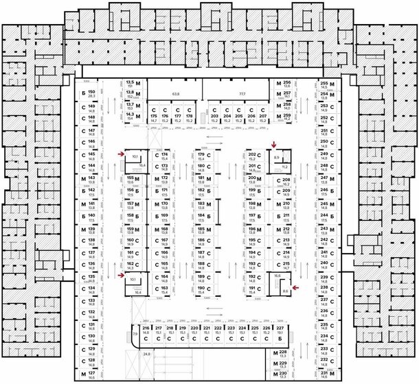 13,9 м², машиноместо 1 200 000 ₽ - изображение 40