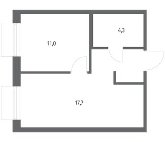 Квартира 37,3 м², 1-комнатная - изображение 2