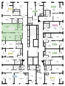 Квартира 44,7 м², 1-комнатная - изображение 2