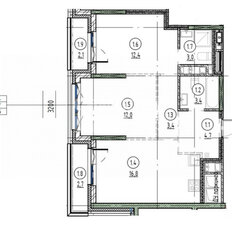 Квартира 60,5 м², 2-комнатная - изображение 2