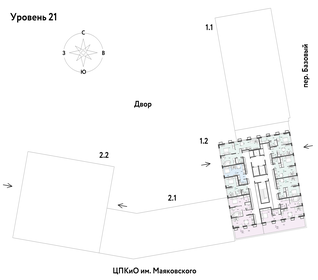 Квартира 28,7 м², 2-комнатная - изображение 2